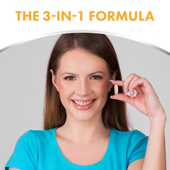 Focus Factor memory-support graphics suggesting cognitive and eye health benefits.