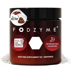 FODZYME Home Kit bottle and packaging shown for convenient digestion support