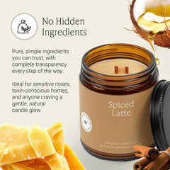 Fontana Candle Co Spiced Latte warm scent with spice and creamy notes