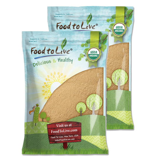 Food to Live amla powder bulk bag for easy storage and everyday use
