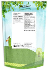Food to Live Amla powder in labeled jar ideal for smoothies and daily use.