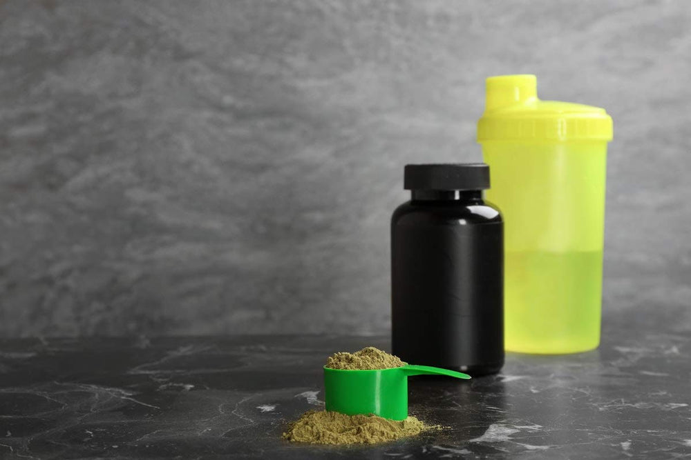 Food to Live hemp protein powder in a smoothie highlighting texture and nutrition.