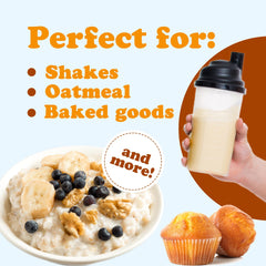 Food to Live organic yellow pea protein label on an eco-friendly package.
