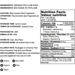 Food to Live psyllium husk baking substitute – vegan egg alternative.