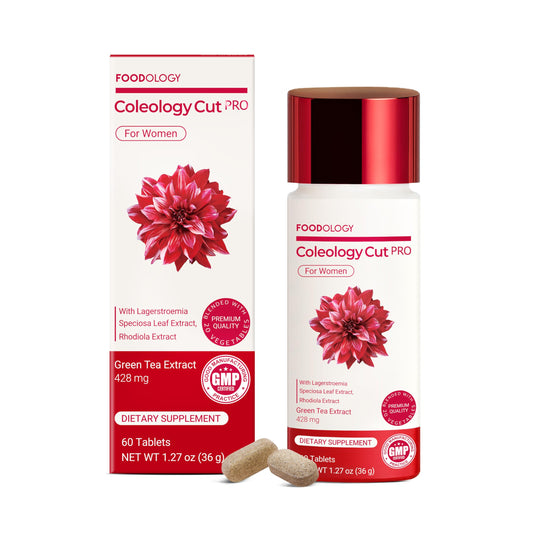 FOODOLOGY Coleology Cut PRO green tea extract capsules for metabolism support