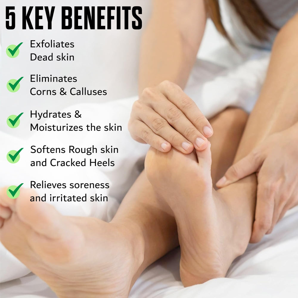 Daily-use foot balm provides lasting hydration and comfort with FOOT CURE
