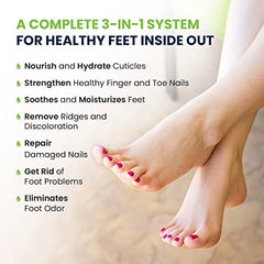 FOOT CURE nail repair serum designed for at-home nail restoration