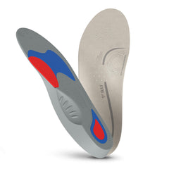 FootWave 1st RAY insoles showing heel stabilization for bunion relief.