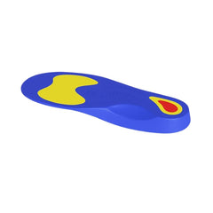 FootWave Kiddo Support insole packaged image presents ready-to-use orthotic.