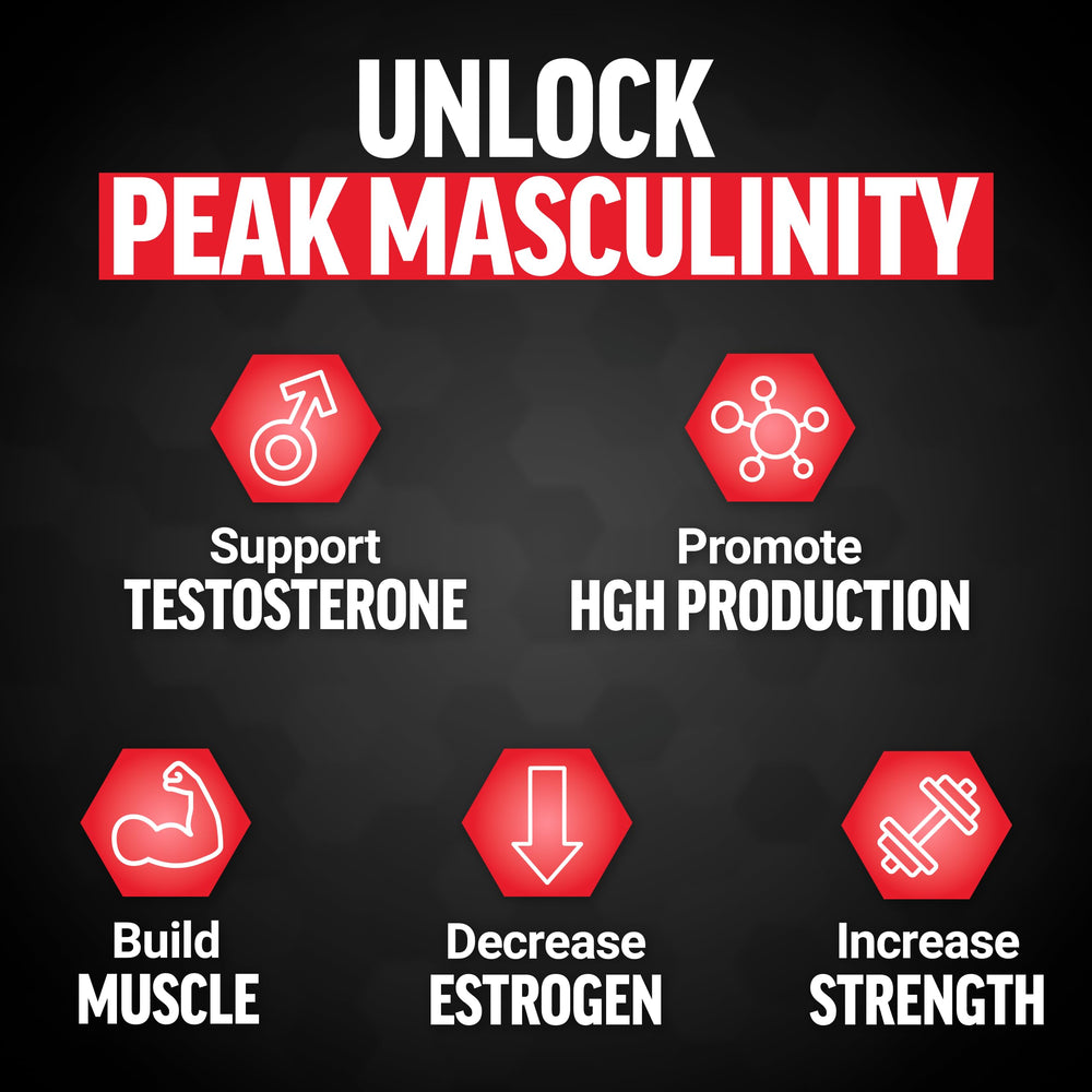 Force Factor Alpha King Immortal capsules close-up for easy daily use and energy
