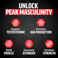 Force Factor Alpha King Immortal capsules close-up for easy daily use and energy
