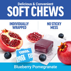 Force Factor Amazing Ashwa individually wrapped chews for on-the-go.