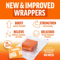 BioPerine black pepper extract visible in Force Factor Better Turmeric Soft Chews for enhanced absorption.