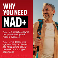Force Factor NAD+ Longevity ingredients label showing CoQ10 and PQQ.
