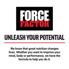 Illustration of Force Factor NAD+ antioxidant blend with luteolin, astaxanthin, sulforaphane.