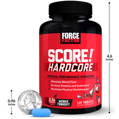 Force Factor SCORE! Hardcore natural caffeine from green coffee beans for energy