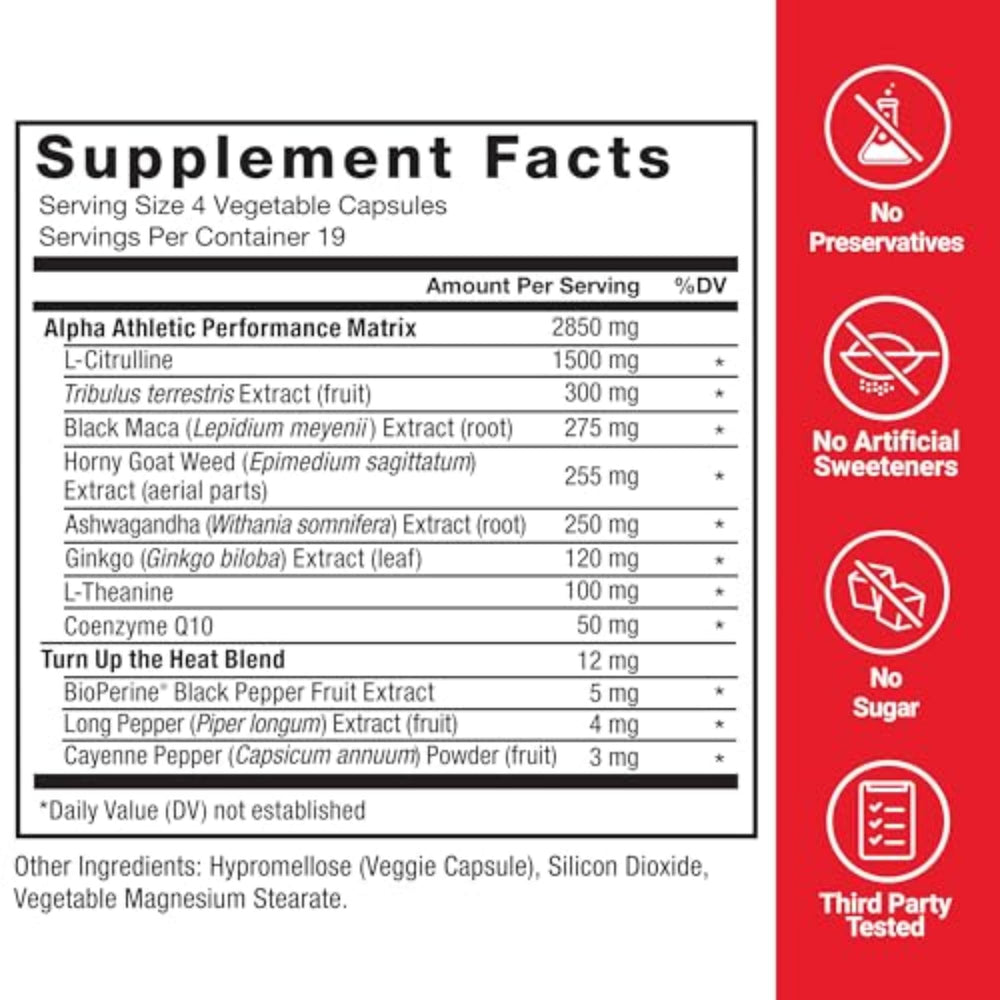 Force Factor SCORE! label detail reveals L-Citrulline and vitality ingredients.