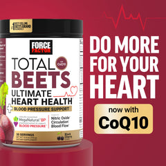 Force Factor Total Beets beetroot visual underscoring natural ingredients