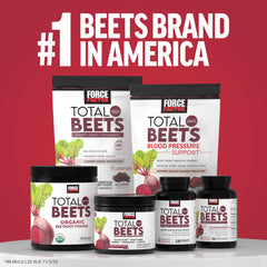 Force Factor Total Beets ingredients closeup highlighting hawthorn berry.