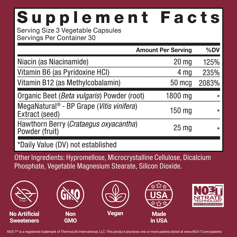 MegaNatural-BP grape seed extract ingredient in Force Factor Total Beets.