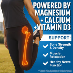 Force Factor Ultimate Magnesium bottle side view highlighting compact packaging
