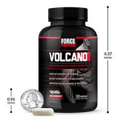Volcano in use on a bench to convey sustained endurance.