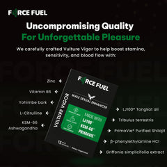 FORCE FUEL ashwandha-ksm66 close-up suggests focus and balance