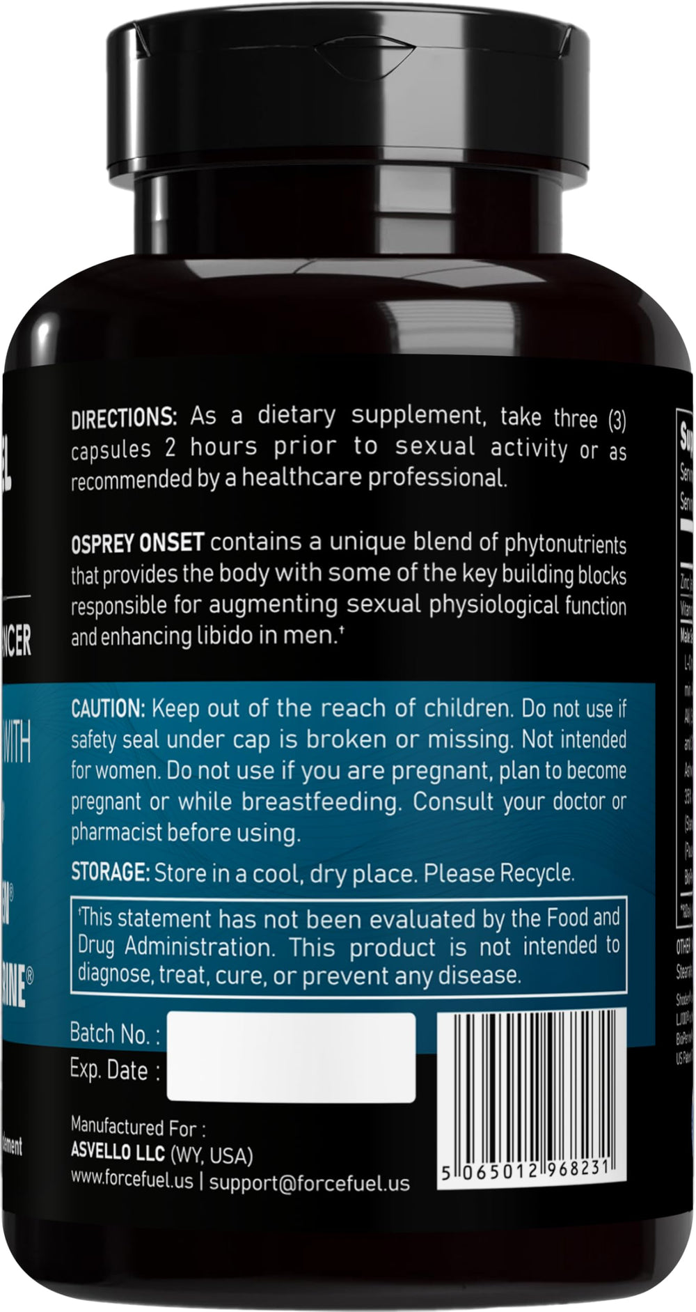 FORCE FUEL Packaging shine highlights thoughtful, premium quality cues
