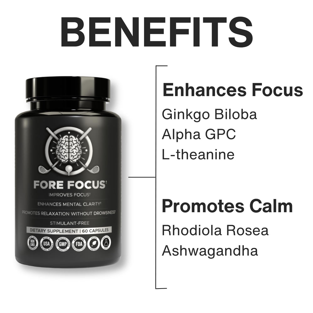 Close-up of Ashwagandha and L-Theanine suggesting calming focus