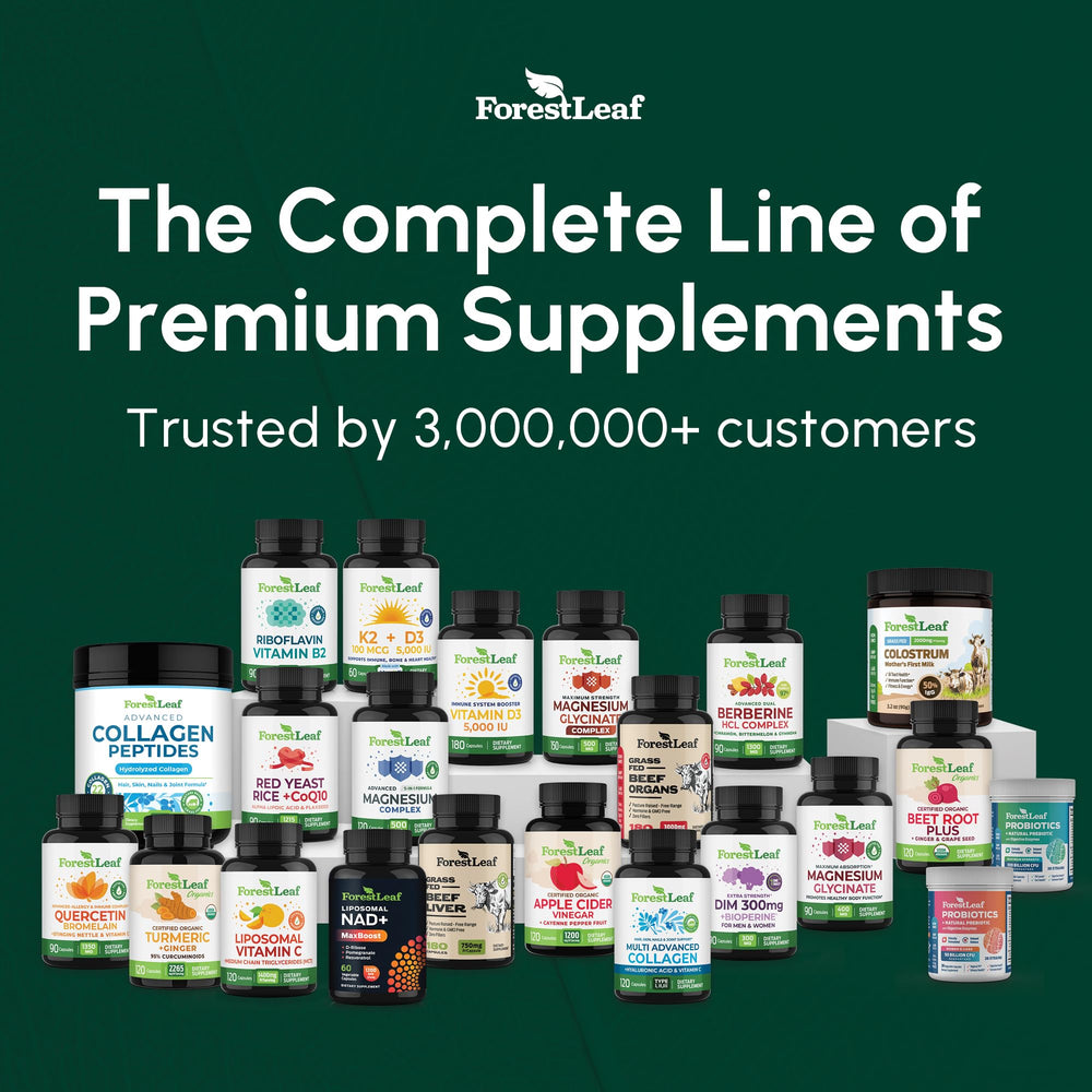 ForestLeaf Berberine with cinnamon and gymnema in botanical blend