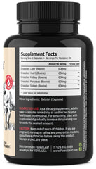 ForestLeaf mixed organ capsules image emphasizes five-organ blend for balanced nutrition