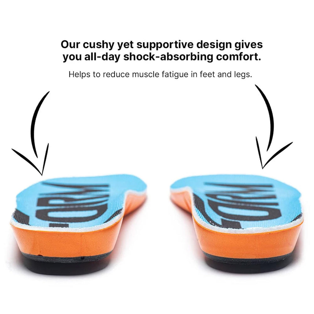 FORM Premium Insoles moisture-control-fabric keeps feet drier and fresher