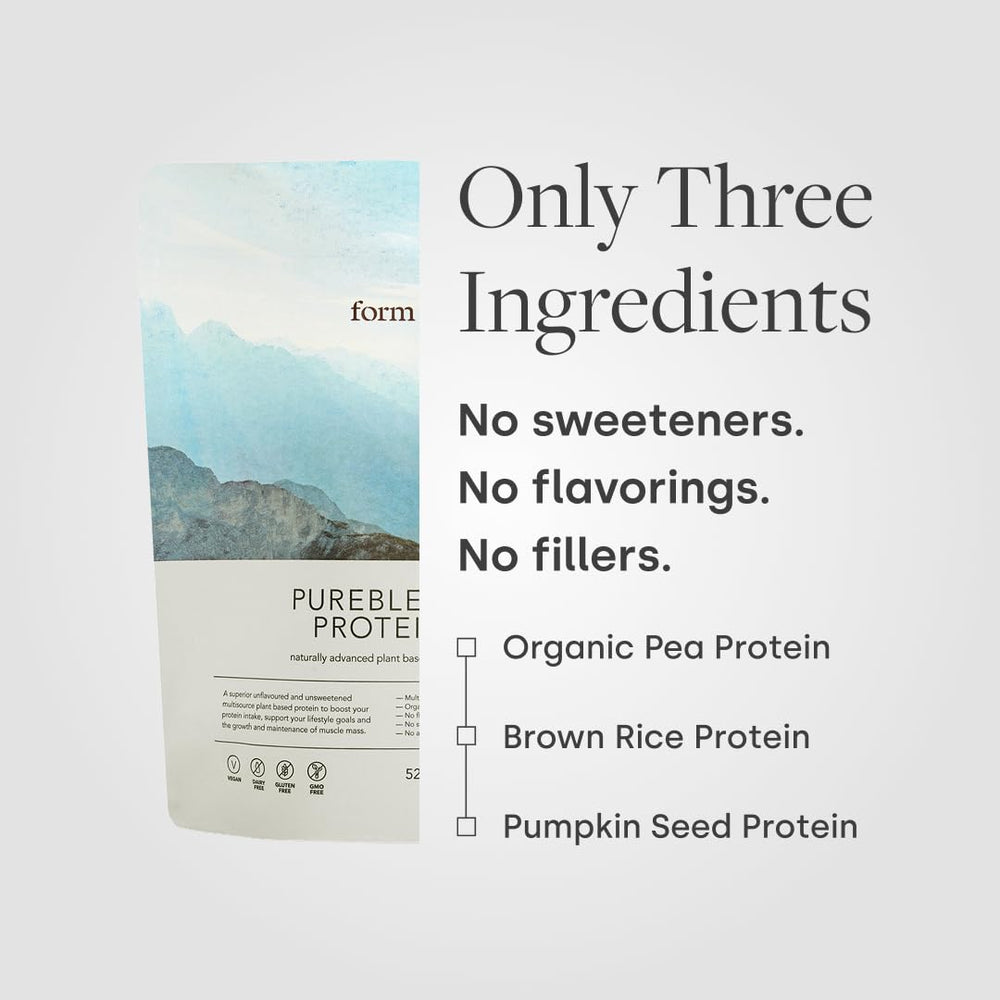 Form Pureblend Protein baking use in batter for added protein