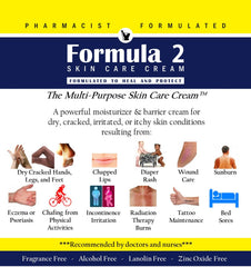 Formula 2 Skin Care Cream hands applying for moisture