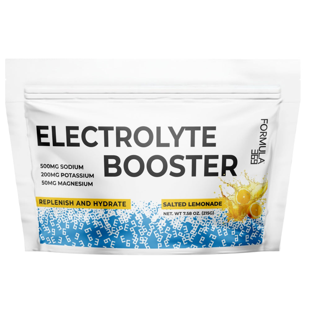Formula 369 Electrolyte Booster salted lemonade bottle for daily hydration