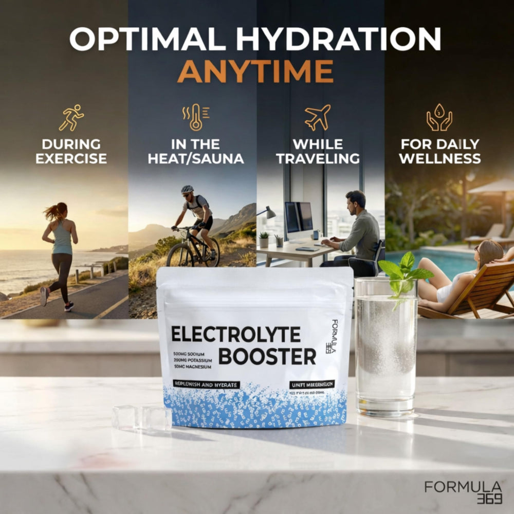 Formula 369 Electrolyte Booster sodium-potassium-magnesium blend supports hydration and muscle function