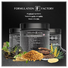 Formulation Factory Daily use capsules on desk for routine