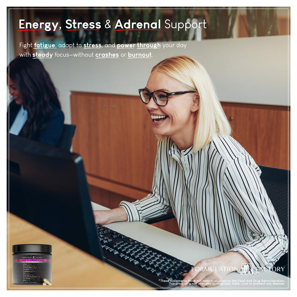 Formulation Factory Hormone Balance chasteberry shows cycle-friendly herbal blend.