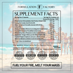 Formulation Factory Melt Mode packaging communicates stimulant-free energy support.