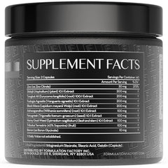 Self Obsessed capsules closeup emphasizing 120-count for sustained energy
