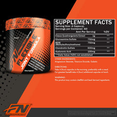 Formutech Flexible Joint Formula capsules close-up for daily joint comfort.
