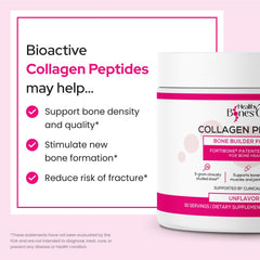 Fortibone collagen powder dissolves easily in water.