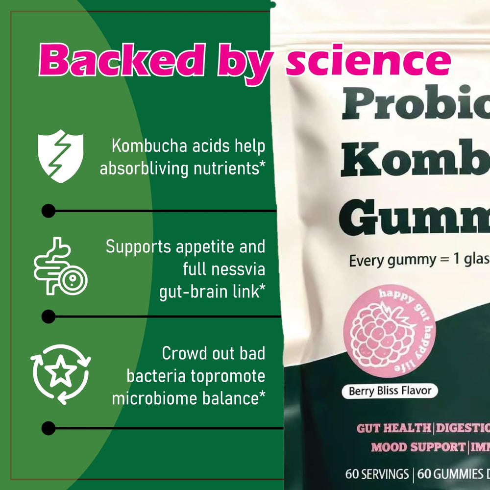 FORTIRISE gummy ingredients showing MCT oil and fiber for daily wellness