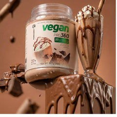 Forzagen Vegan Protein 360 non-GMO seal communicates clean-label quality.