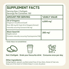 FQMUEV dual-herbal softgels angle shows convenient daily capsule intake.