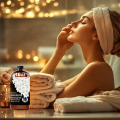 Gift-ready FRAOIL Gardenia essential oil packaging