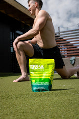 Freak Shake Fuel & Hydrate scoop showing easy-to-use serving for training.