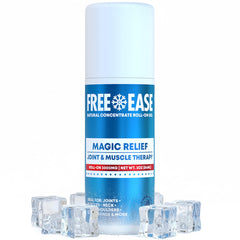 Free-Ease Magic Relief Roller targets the neck with cooling relief for daily mobility.