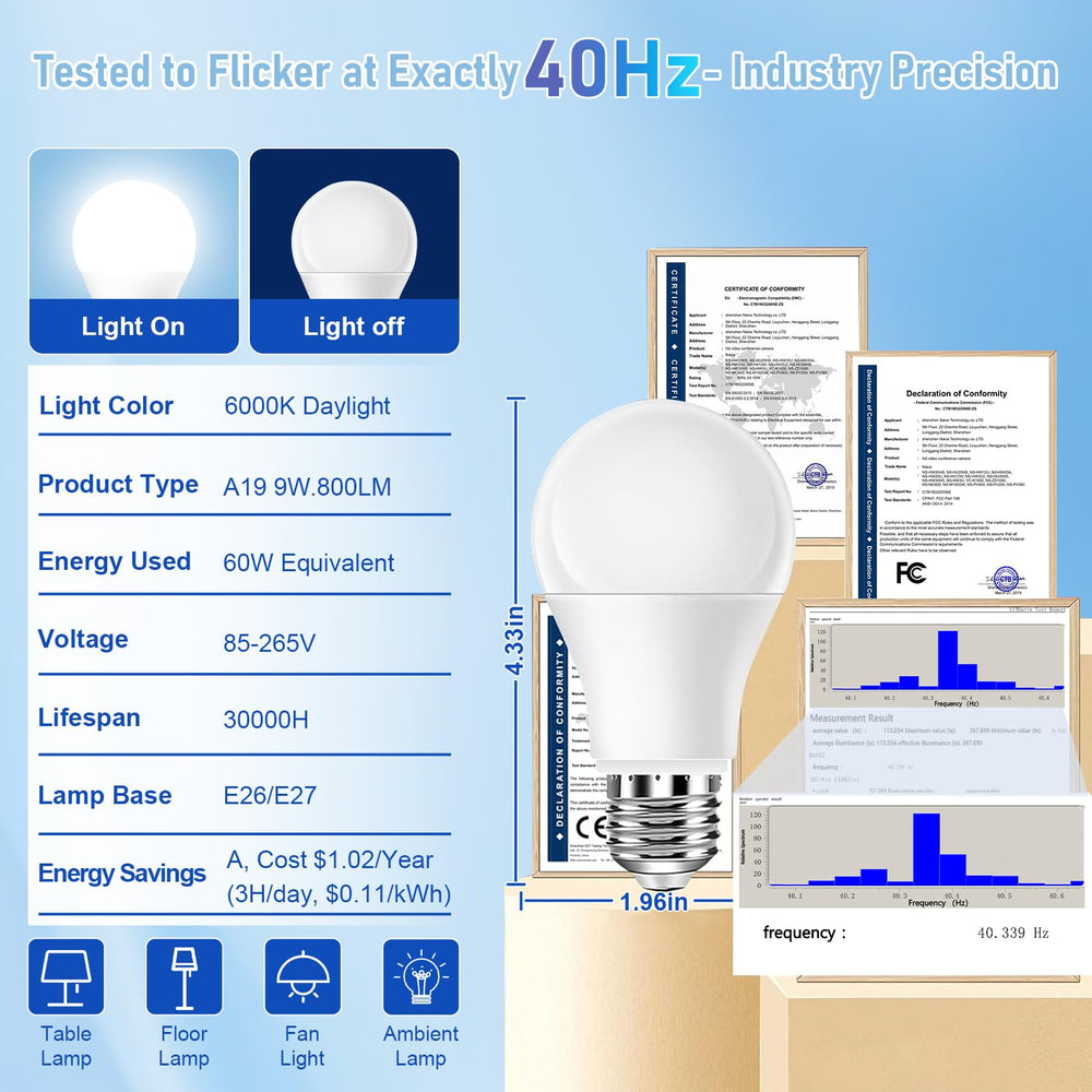 Free2Glow E26 base lamp compatibility for quick setup