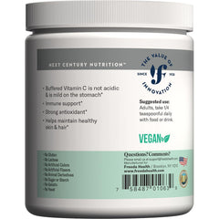 FREEDA Buffered Vitamin C Powder vegan friendly label highlights benefit
